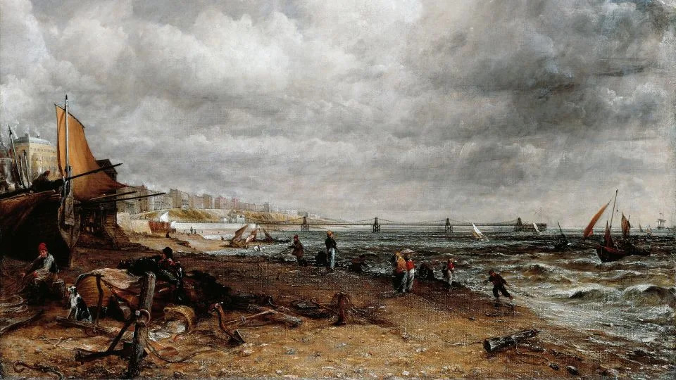 The team also studied the clouds in the painting "Chain Pier, Brighton," created by British artist John Constable in 1826-7. - De Agostini/Getty Images