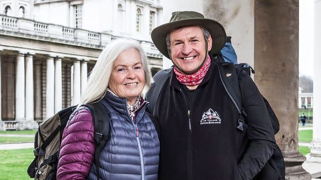 Elaine and Tony on Race Across The World