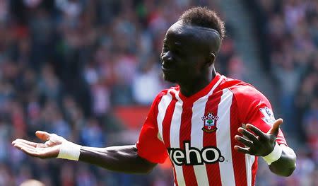 Southampton's Sadio Mane celebrates scoring their third goal Reuters / Stefan Wermuth Livepic