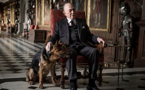 Christopher Plummer playing J. Paul Getty in a scene from the 2017 film adaptation of All the Money in the World - Credit: Giles Keyte/Sony Pictures