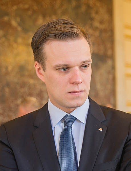 立陶宛外交部長蘭斯柏格斯（Gabrielius Landsbergis）。   圖：翻攝維基（European People's Party）