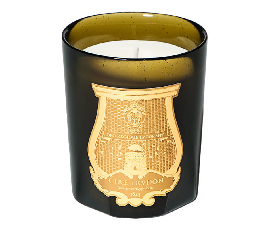 <p>Anyone familiar with luxury candles knows that Cire Trudon is synonymous with opulence and heritage. This distinguished Parisian house has been crafting candles for French cathedrals and nobility since its establishment in 1643. While the price may give pause to some, Cire Trudon more than justifies its premium status through unparalleled quality and truly exquisite fragrances. The candles are meticulously manufactured in Normandy, France using a 100% vegetal blend wax and are housed in hand-blown vessels adorned with the iconic Trudon logo—an emblem of the brand's commitment to craftsmanship. “Ernesto,” inspired by revolutionary Ernesto "Che" Guevara, combines notes of leather, tobacco, oakwood, clove, patchouli, and bergamot, creating a luxurious, rich, and distinctly masculine scent. </p>