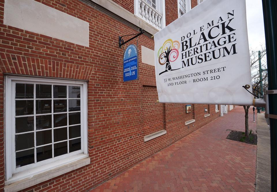 The Doleman Black Heritage Museum is temporarily located on the second floor at 33 W. Washington St in downtown Hagerstown.