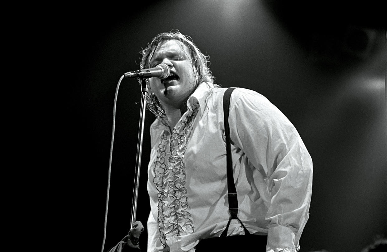 Meat Loaf Manchester Apollo (Terry Lott / Sony Music Archive via Getty Images)