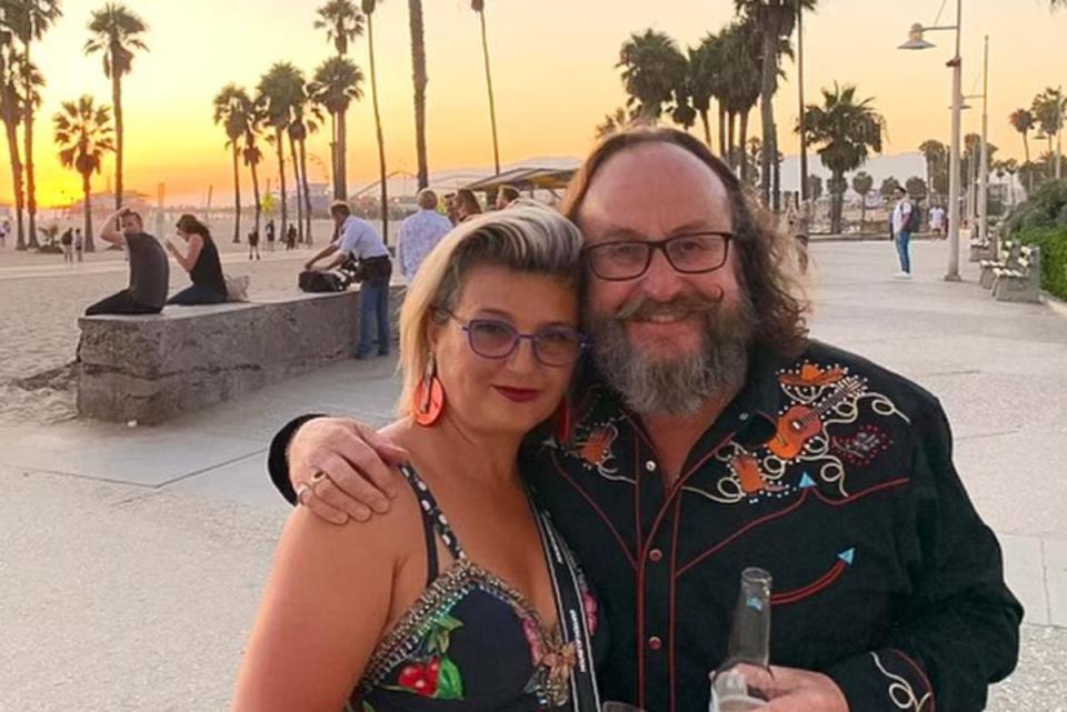 Liliana Orzac and Dave Myers met in Romania during filming for the first season of Hairy Bikers (hairybikers/Instagram)