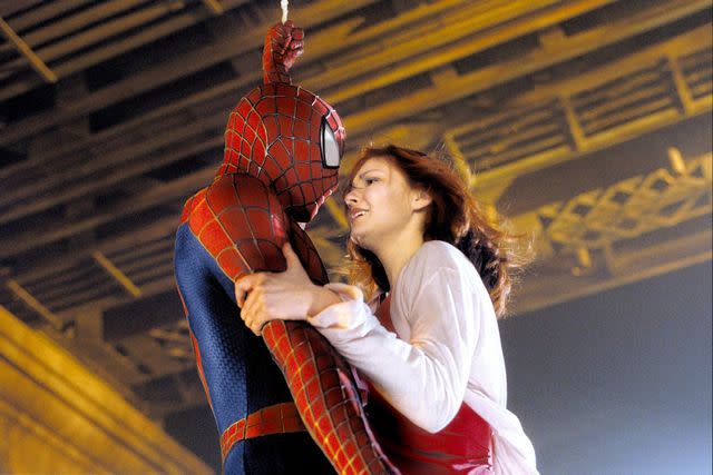 Everett Collection Tobey Maguire and Kirsten Dunst in ‘Spider-Man’