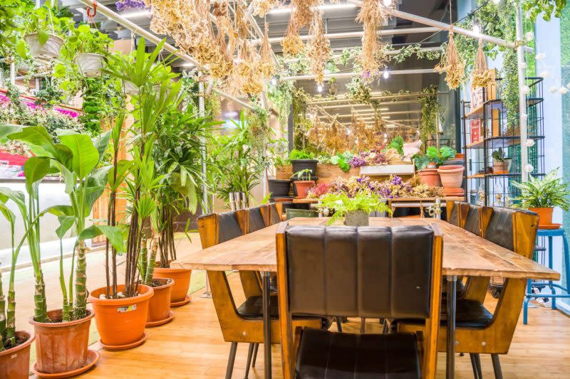 Walking On Sunshine - interior of the cafe