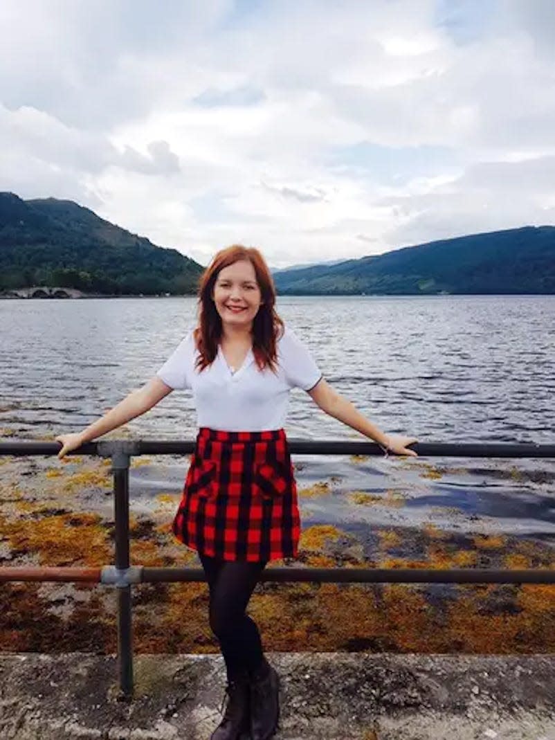 Mikhaila Friel at Loch Fyne in Inveraray, Scotland, in 2017.