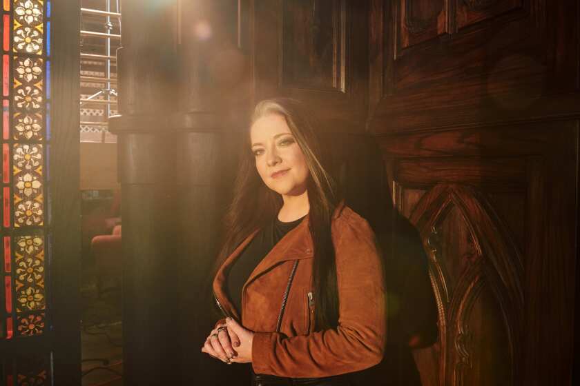 NASHVILLE, TN - OCTOBER 10, 2022: Ashley McBryde pauses for a portrait in the midst of a busy day promoting her new album, "Lindeville." (Libby Danforth / For The Times)