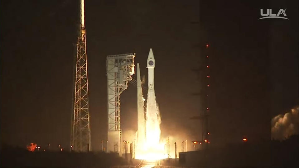 A United Launch Alliance lofted the SBIRS GEO Flight 4 satellite into orbit for the U.S. Air Force Jan. 19 from Cape Canaveral Air Force Station in Florida. <cite>ULA</cite>