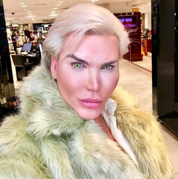 Just when you thought the Human Ken Doll couldn't get any more outrageous... Photo: Instagram