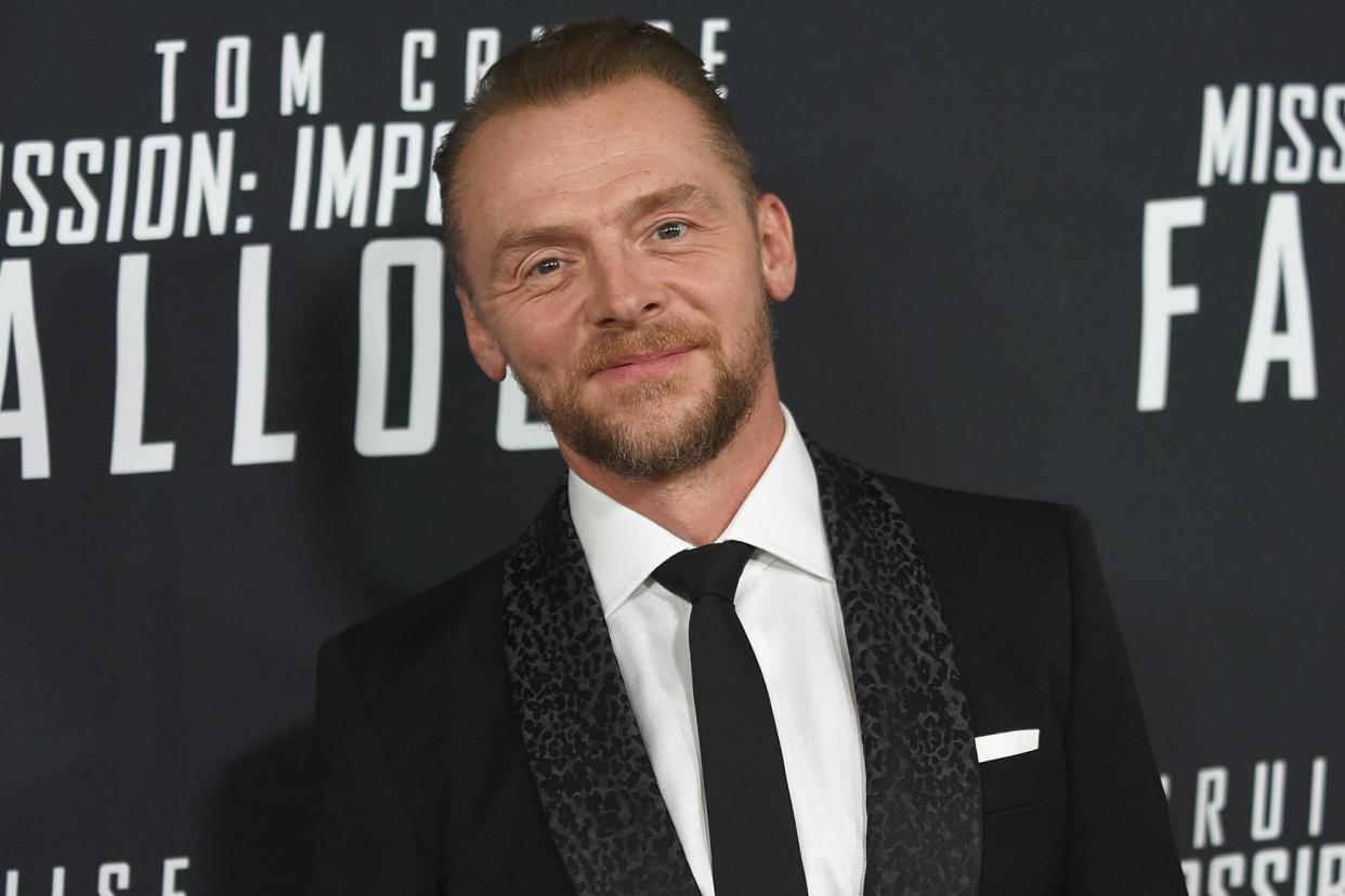 Simon Pegg attends the U.S. Premiere of "Mission: Impossible - Fallout" at Smithsonian's National Air and Space Museum on July 22, 2018 in Washington, DC: Getty Images