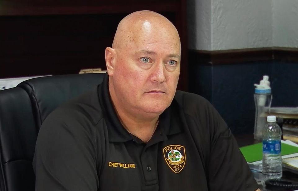 PHOTO: Utica Police Chief Mark Williams. (WSYR)