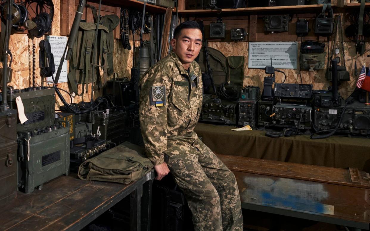 Tony Lu, who went and fought with the Ukrainian forces against the Russian Army - An Rong Xu