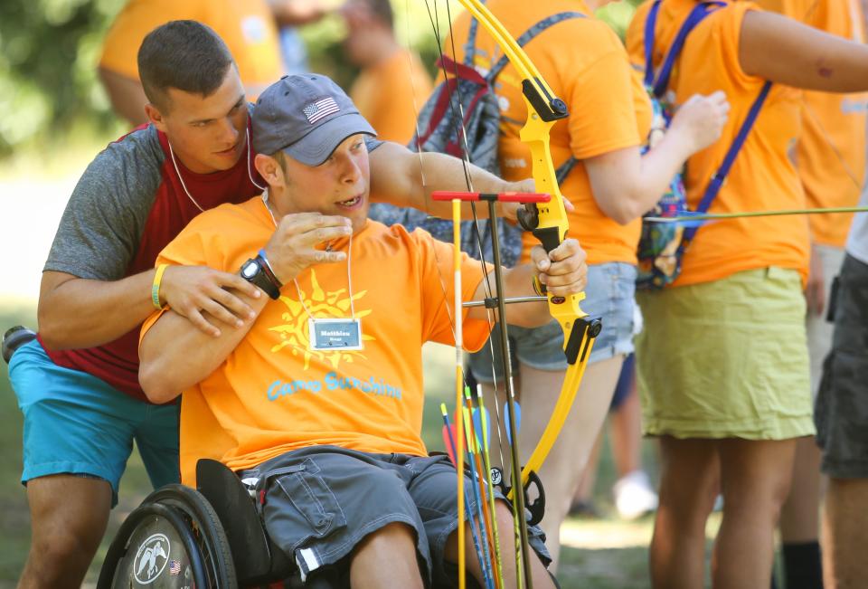 Camp Sunshine, an organization that offers overnight camping experiences to individuals with developmental disabilities, returned after a two-year hiatus in 2022.