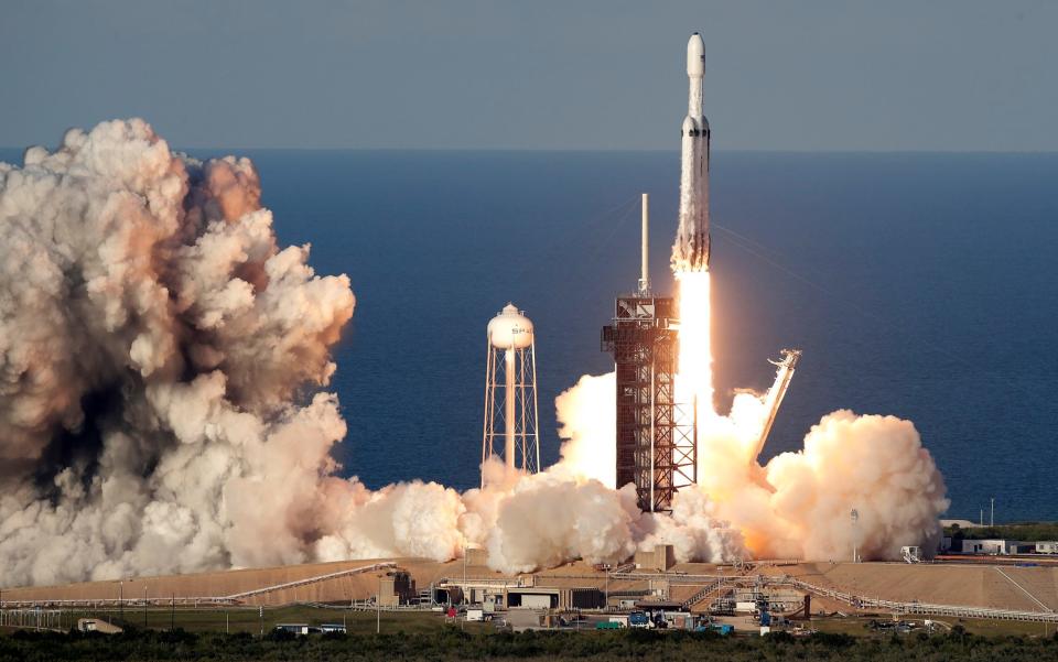 SpaceX launch in Cape Canaveral, Florida