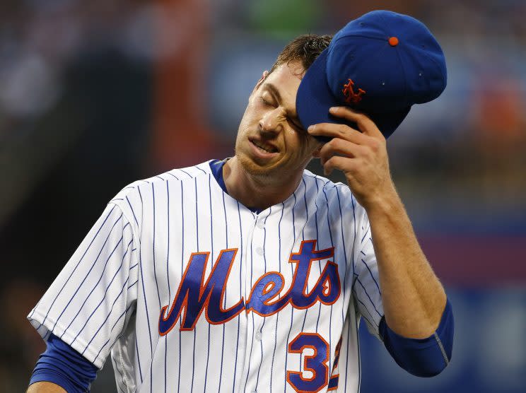 Steven Matz is the latest member of the Mets rotation to succumb to injury. (Getty Images/Rich Schultz)