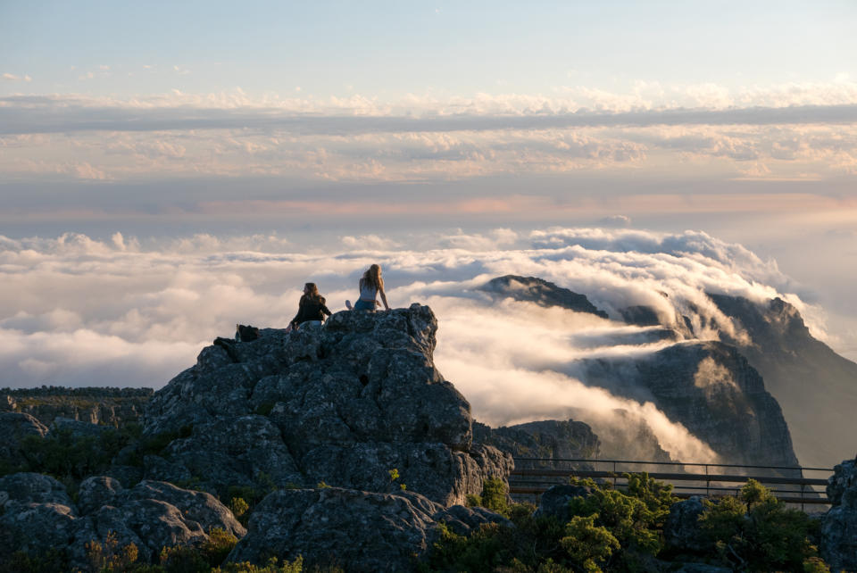 15. La montagne de la Table, ville du Cap