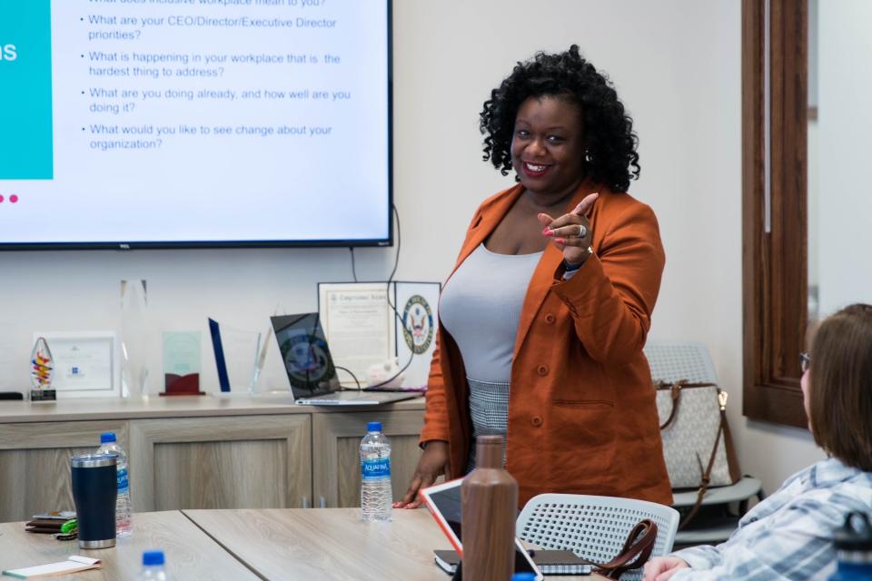 Nichelle Wash, owner and primary consultant of Guarden, partnered with the Greater Bloomington Chamber of Commerce to host a series of free diversity, equity and inclusion training sessions.