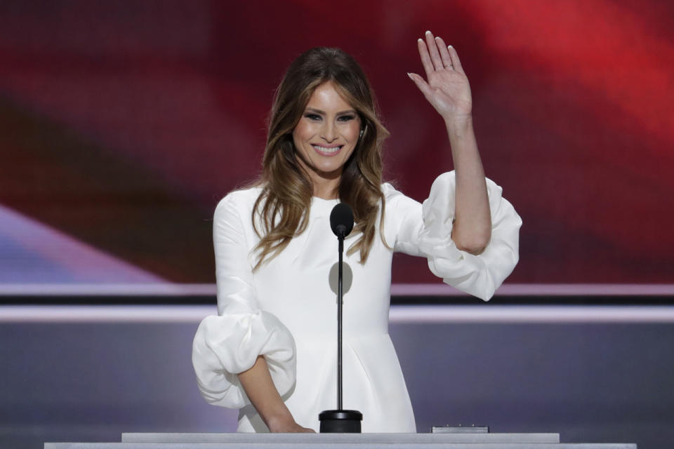 Melania Trump in the convention spotlight