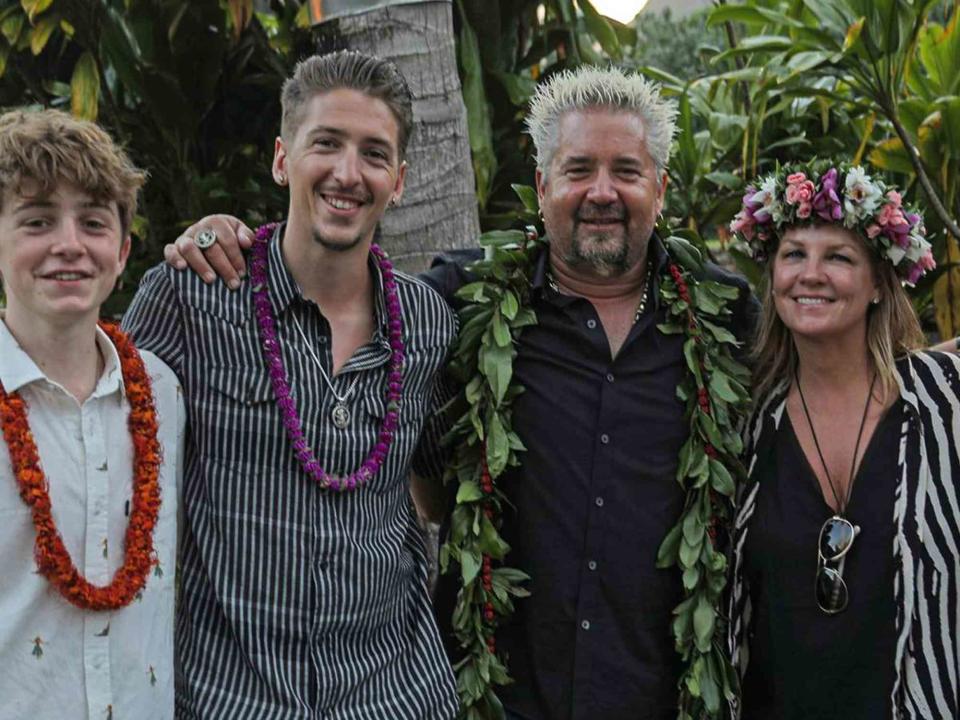 Guy Fieri Instagram Guy Fieri and Ryder, Hunter and Lori Fieri