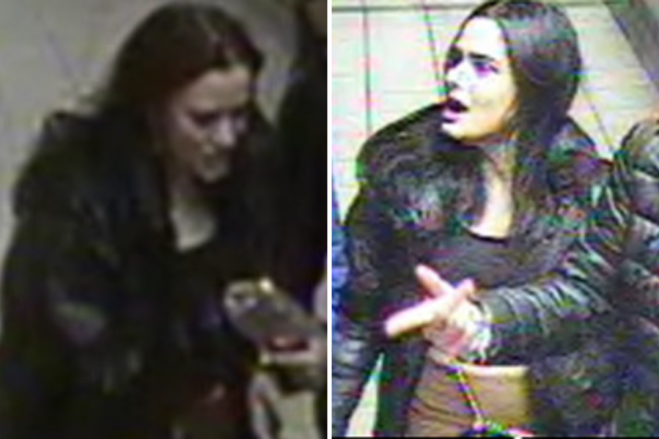 Police are keen to speak to this woman (BTP/ES composite)