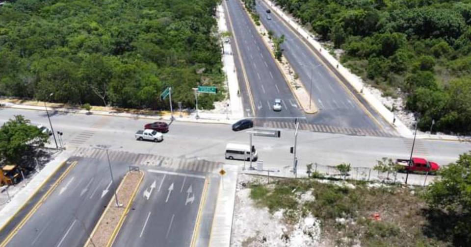 ¿Por qué la famosa e infame ‘carretera chueca’ en Quintana Roo se encuentra de esa forma?. Foto: X vía @13_iracheta