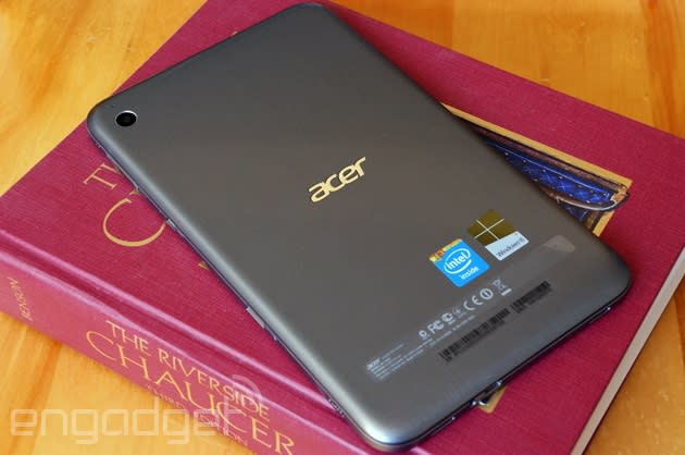 Acer Iconia W4 loves Chaucer