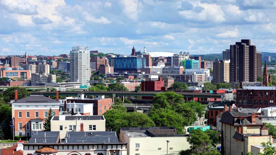 Syracuse is a city in, and the county seat of, Onondaga County, New York, United States.