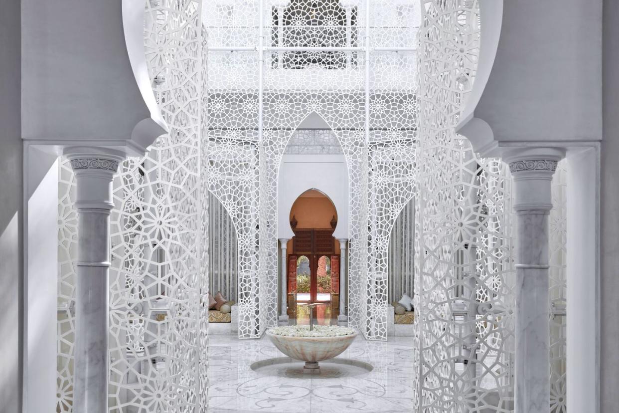 spa at the royal mansour marrakech