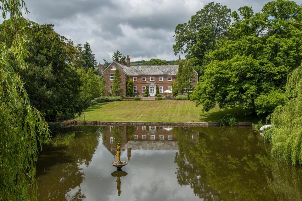 <p>This majestic Grade I listed property was previously owned by the Duchy of Cornwall, and was also once visited by the Queen, too. Surrounded by breathtaking gardens, it has seven <a href="https://www.housebeautiful.com/uk/decorate/bedroom/a34478276/luxury-bedroom/" rel="nofollow noopener" target="_blank" data-ylk="slk:bedrooms;elm:context_link;itc:0;sec:content-canvas" class="link ">bedrooms</a>, five bathrooms, four reception rooms and an impressive swimming pool.</p><p><a href="https://www.knightfrank.co.uk/properties/residential/for-sale/bradninch-exeter-devon-ex5/exe012016636" rel="nofollow noopener" target="_blank" data-ylk="slk:This property is on the market for £3,000,000 via Knight Frank;elm:context_link;itc:0;sec:content-canvas" class="link ">This property is on the market for £3,000,000 via Knight Frank</a>. </p>