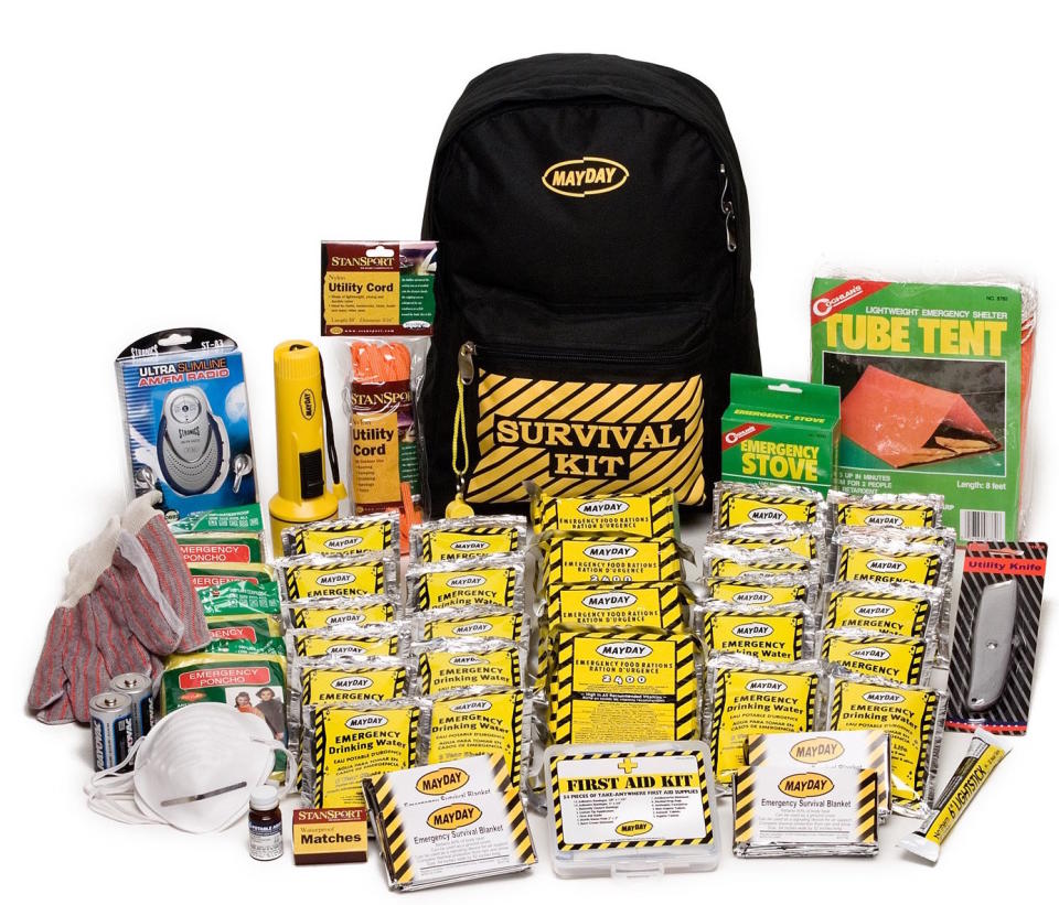 A bug-out bag is packed with essentials to keep you safe (Photo: Amazon)