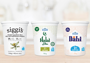 Lactalis Canada’s Khaas and siggi’s Brands Add Renowned Dairy Farmers of Canada Blue Cow Logo