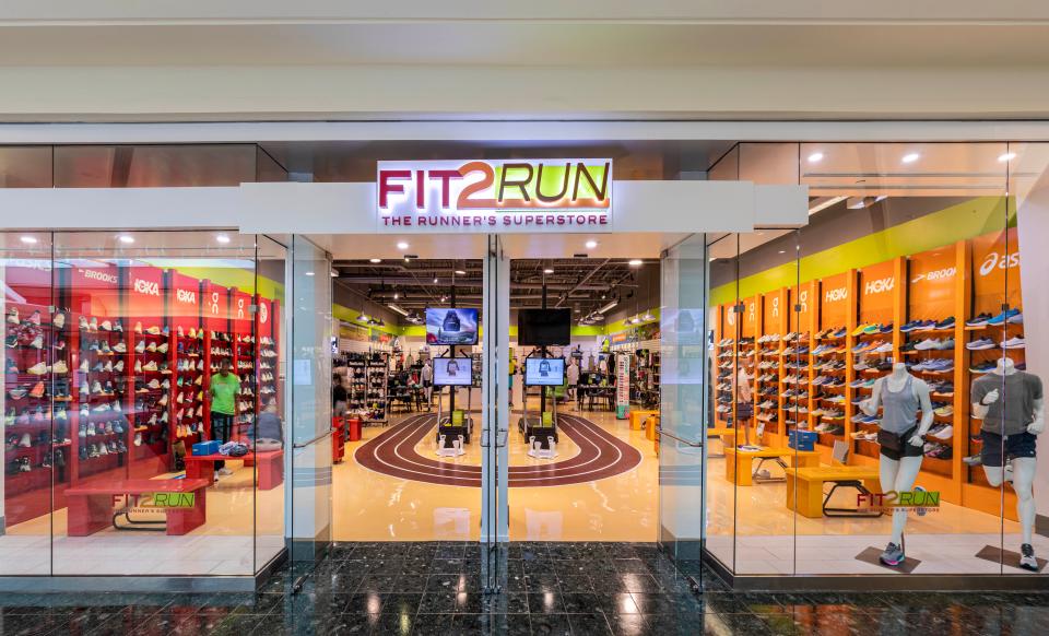 Fit2Run in the summer of 2023 moved into a larger space at The Gardens Mall in Palm Beach Gardens, one that allows more display space for shoes and apparel.