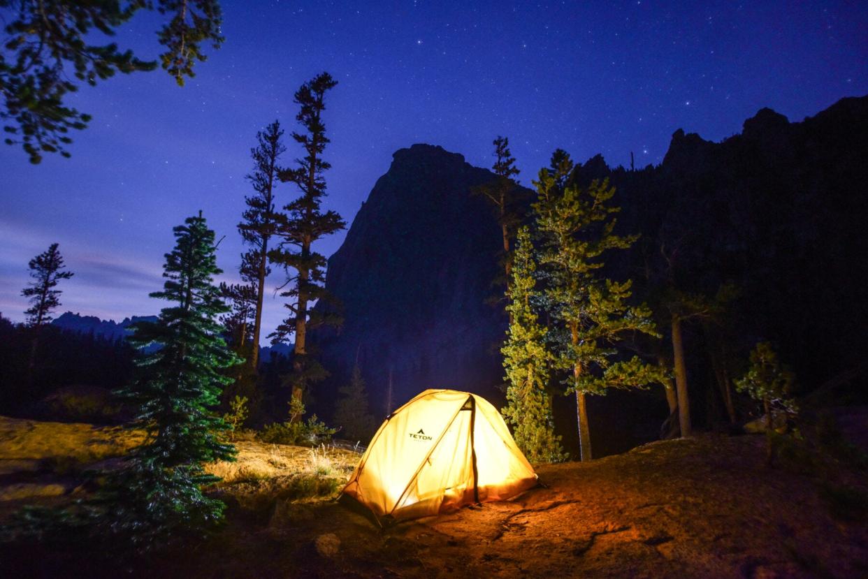 Elephant's Perch near Craters of the Moon National Monument and Preserve in Idaho is a scenic place to camp and see the stars.