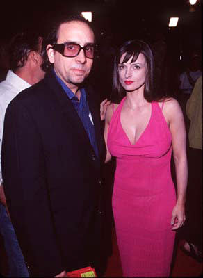 Tim Burton and Lisa Marie at the Hollywood premiere of New Line's Boogie Nights