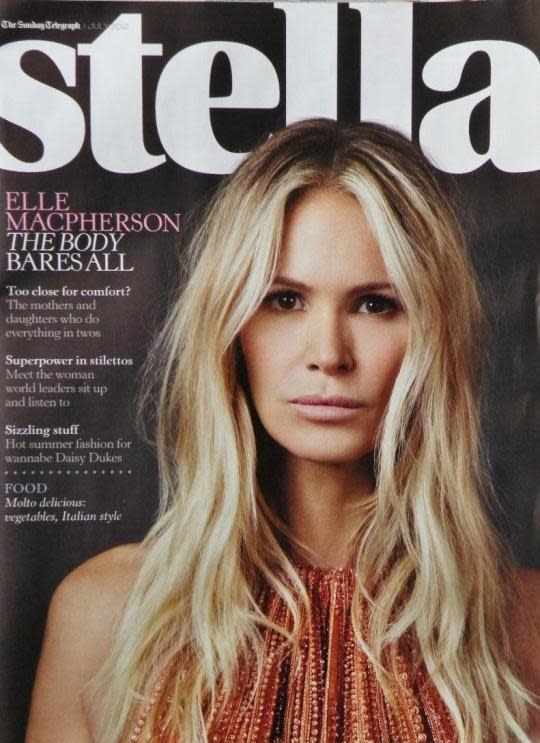 Elle Macpherson for Stella, July 2012