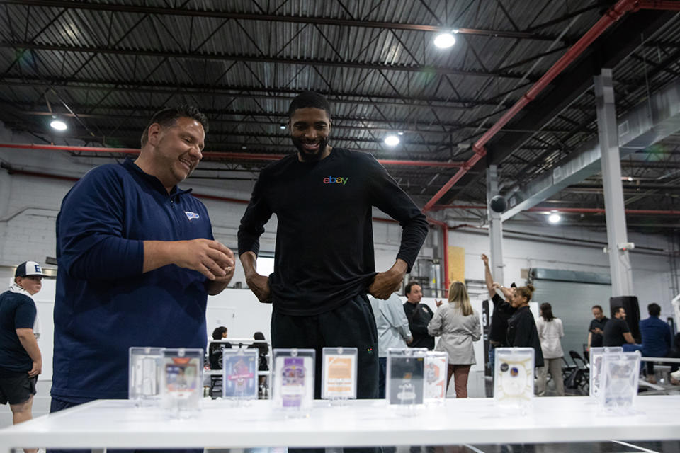 eBay seller David Prince from Piece of the Game NBA Mikal Bridges