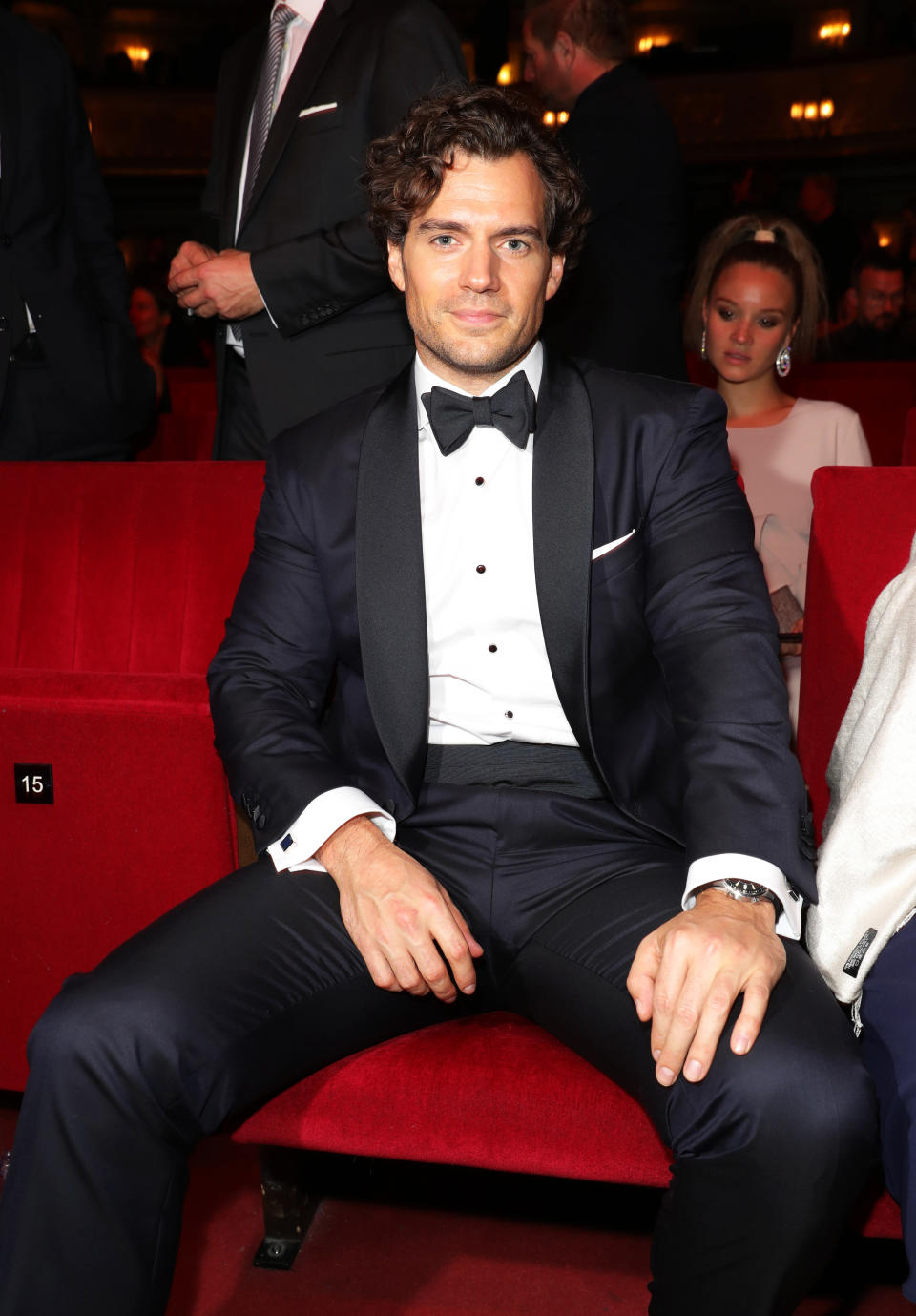 Cavill at the GQ Men of the Year Awards in 2018