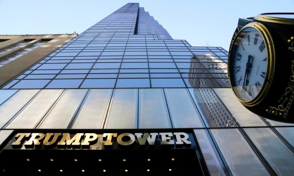 Trump claimed that his triplex apartment in Trump Tower was worth $327m, an ‘absurd’ amount to the attorney general’s office.