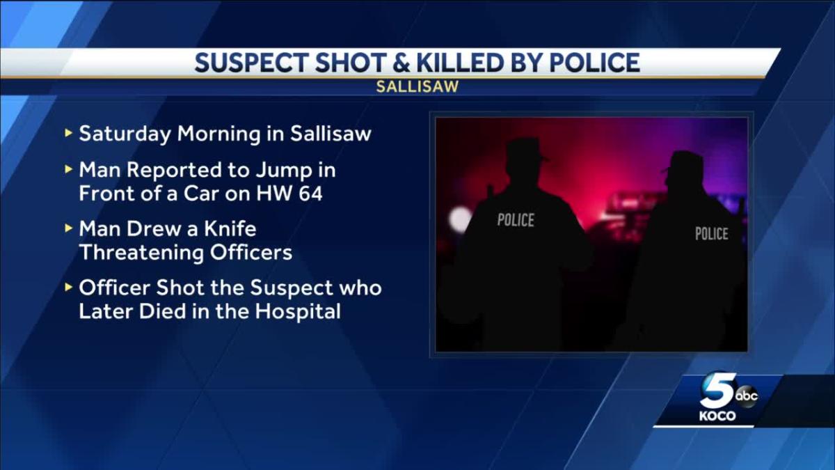 Police In Sallisaw Fatally Shoot Knife Wielding Man 