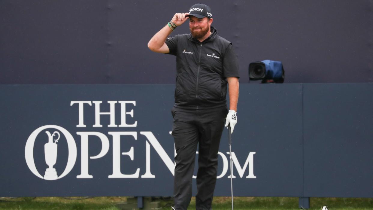 Mandatory Credit: Photo by Dave Shopland/BPI/Shutterstock (10340790i)Shane Lowry of Ireland tee shot from the firstThe 148th Open Championship, Final Round, Royal Portrush Golf Club, Northern Ireland, UK - 21 Jul 2019.