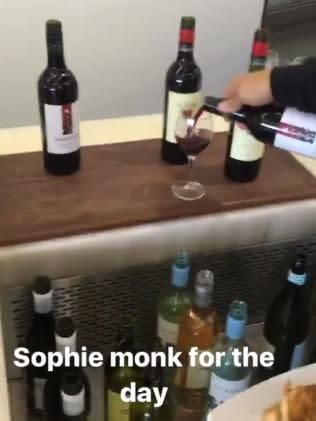 Jayden broke into the Virgin lounge under Sophie Monk's name. Source: Instagram/jaydenseyfarth