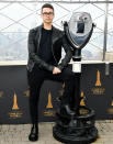 <p>Christian Siriano visits the Empire State Building ahead of the <em>Project Runway</em> season 19 premiere in N.Y.C. on Oct. 13.</p>