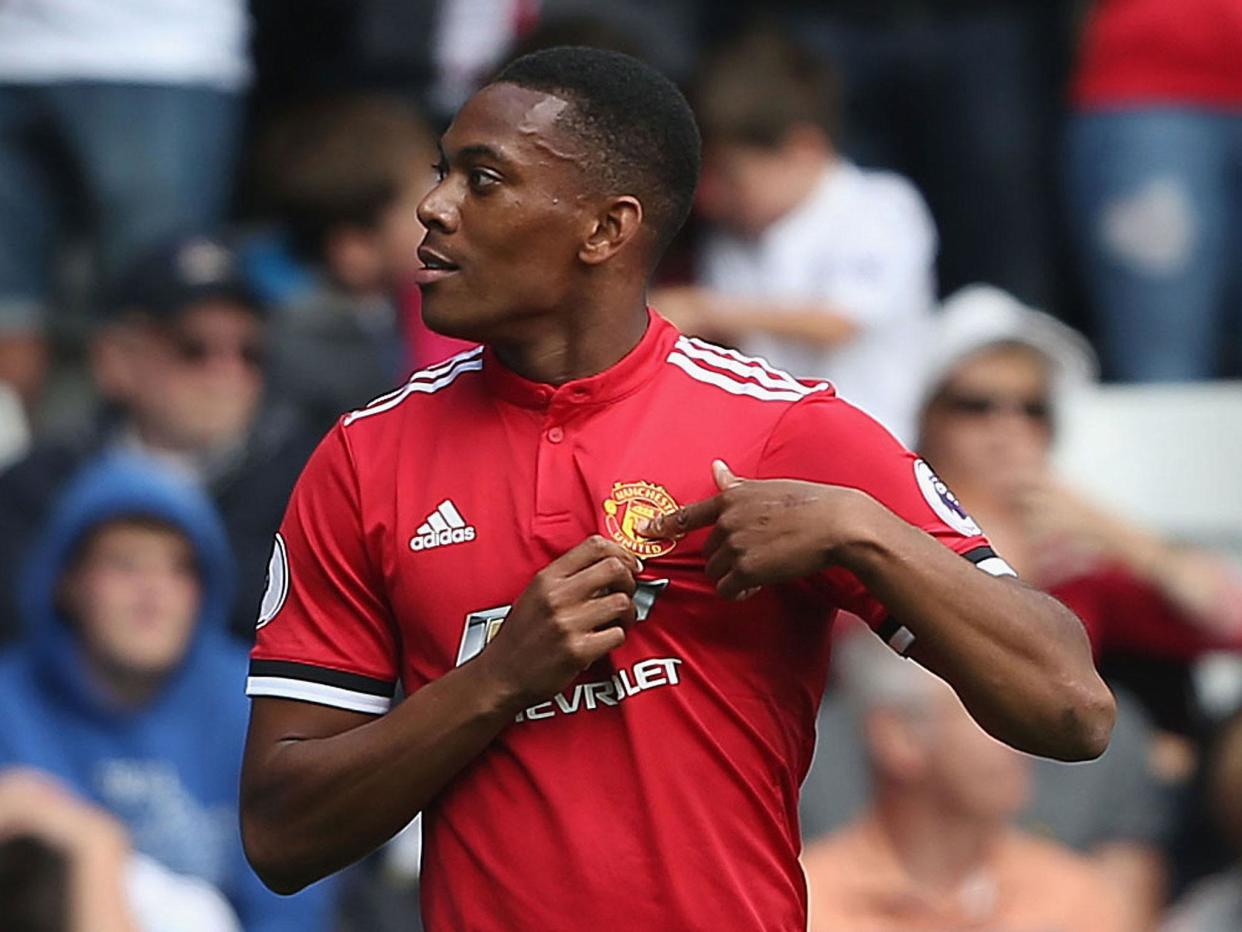 Anthony Martial has started the season well at Manchester United: Manchester United