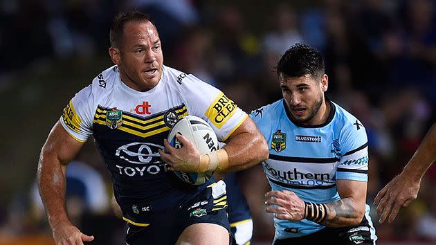 Matt Scott was in fine form for the Cowboys in their win over the Sharks. Image: Getty