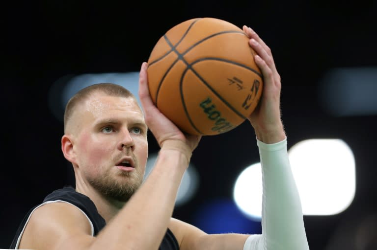 <a class="link " href="https://sports.yahoo.com/nba/players/5464/" data-i13n="sec:content-canvas;subsec:anchor_text;elm:context_link" data-ylk="slk:Kristaps Porzingis;sec:content-canvas;subsec:anchor_text;elm:context_link;itc:0">Kristaps Porzingis</a> will miss the Olympics after undergoing surgery on his left leg injury, the <a class="link " href="https://sports.yahoo.com/nba/teams/boston/" data-i13n="sec:content-canvas;subsec:anchor_text;elm:context_link" data-ylk="slk:Boston Celtics;sec:content-canvas;subsec:anchor_text;elm:context_link;itc:0">Boston Celtics</a> said Tuesday (Adam Glanzman)