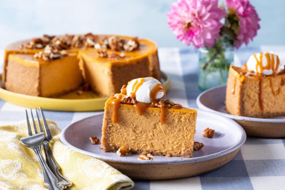 pecan recipes pumpkin cheesecake