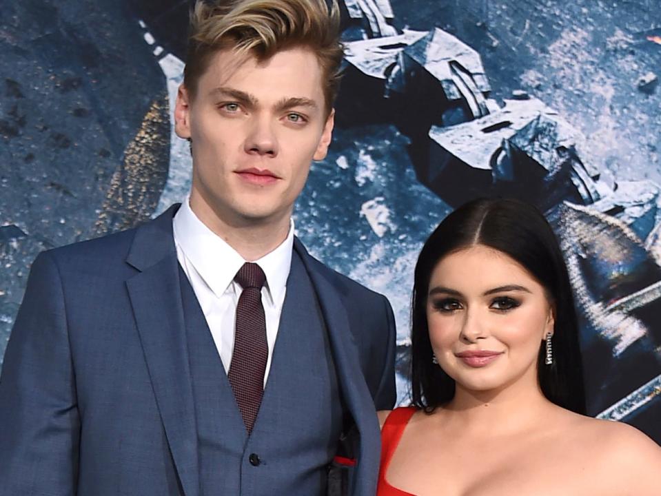 Ariel Winter and Levi Meaden