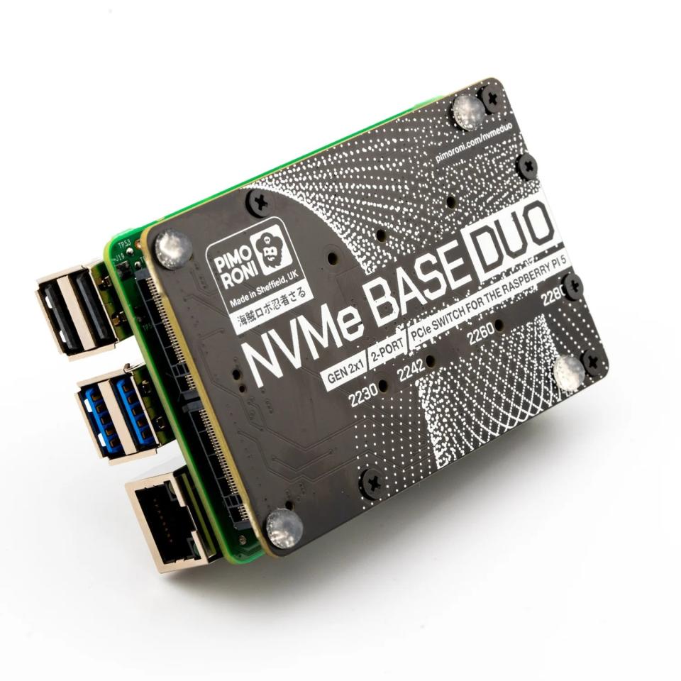 Pimoroni's NVMe Base Duo